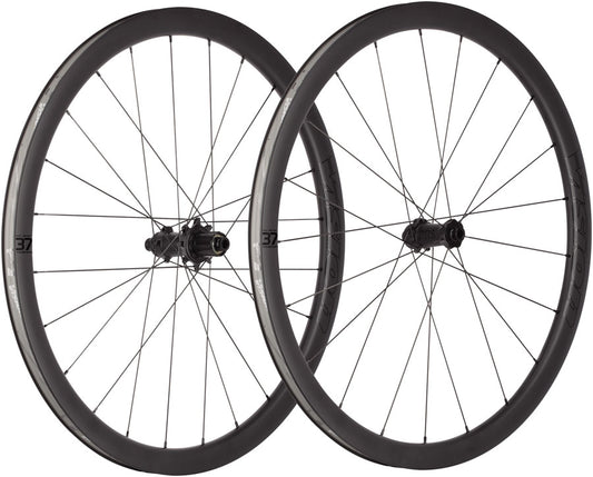 Vision Metron 37 SL Wheelset Tubeless 700c 21/24H Spoke Count Disc Brake Center Lock Rotor Mount – BLK