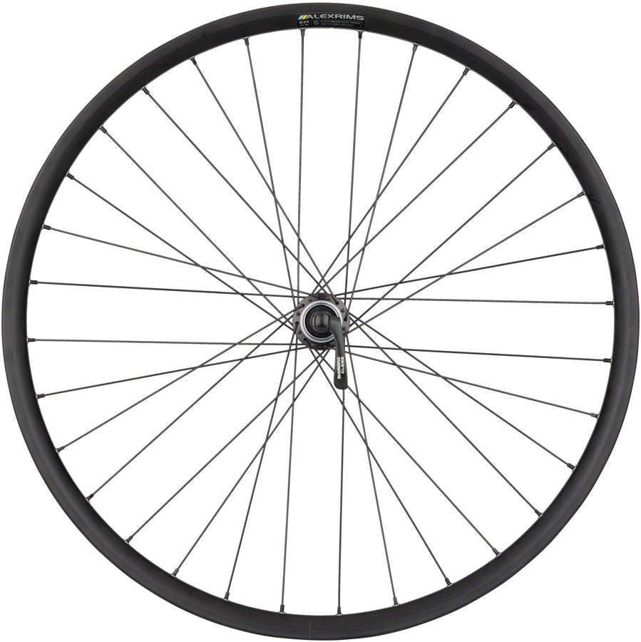 Quality Wheels Shimano Deore / Alex EM30 Disc Rear Wheel - 27.5" QR x 135mm Center-Lock HG 11 MTN BLK 32H