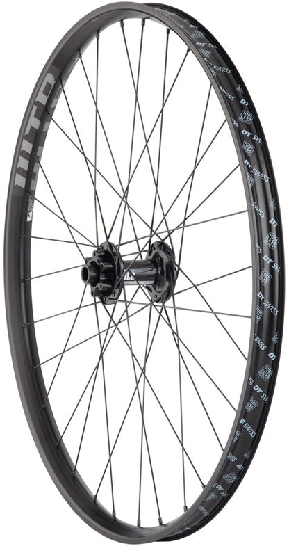 Quality Wheels DT 370 / WTB KOM Trail i30 Front Wheel - 27.5" 15 x 110mm 6-Bolt BLK 32H