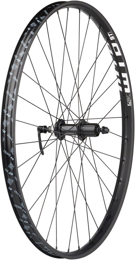 Quality Wheels Shimano / WTB ST i30 Rear Wheel - 29" QR x 141mm Center-Lock HG BLK 32H